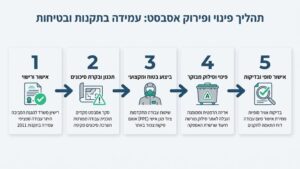 אישור חוקי ותקנות עבור פינוי חומרים מסוכנים