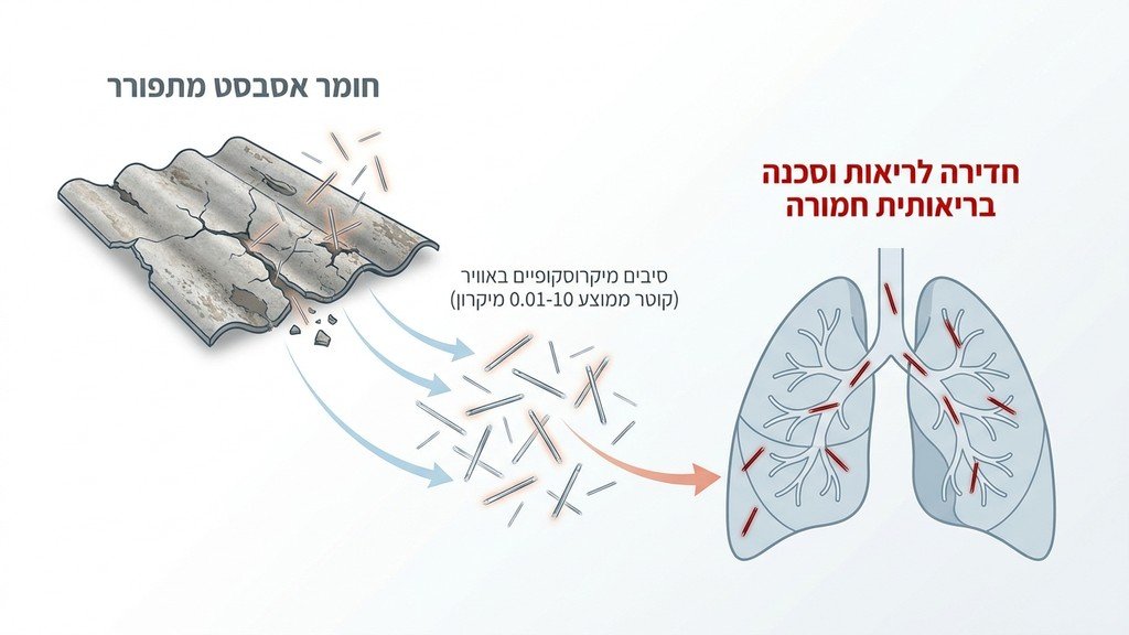 סכנות החשיפה לאסבסט